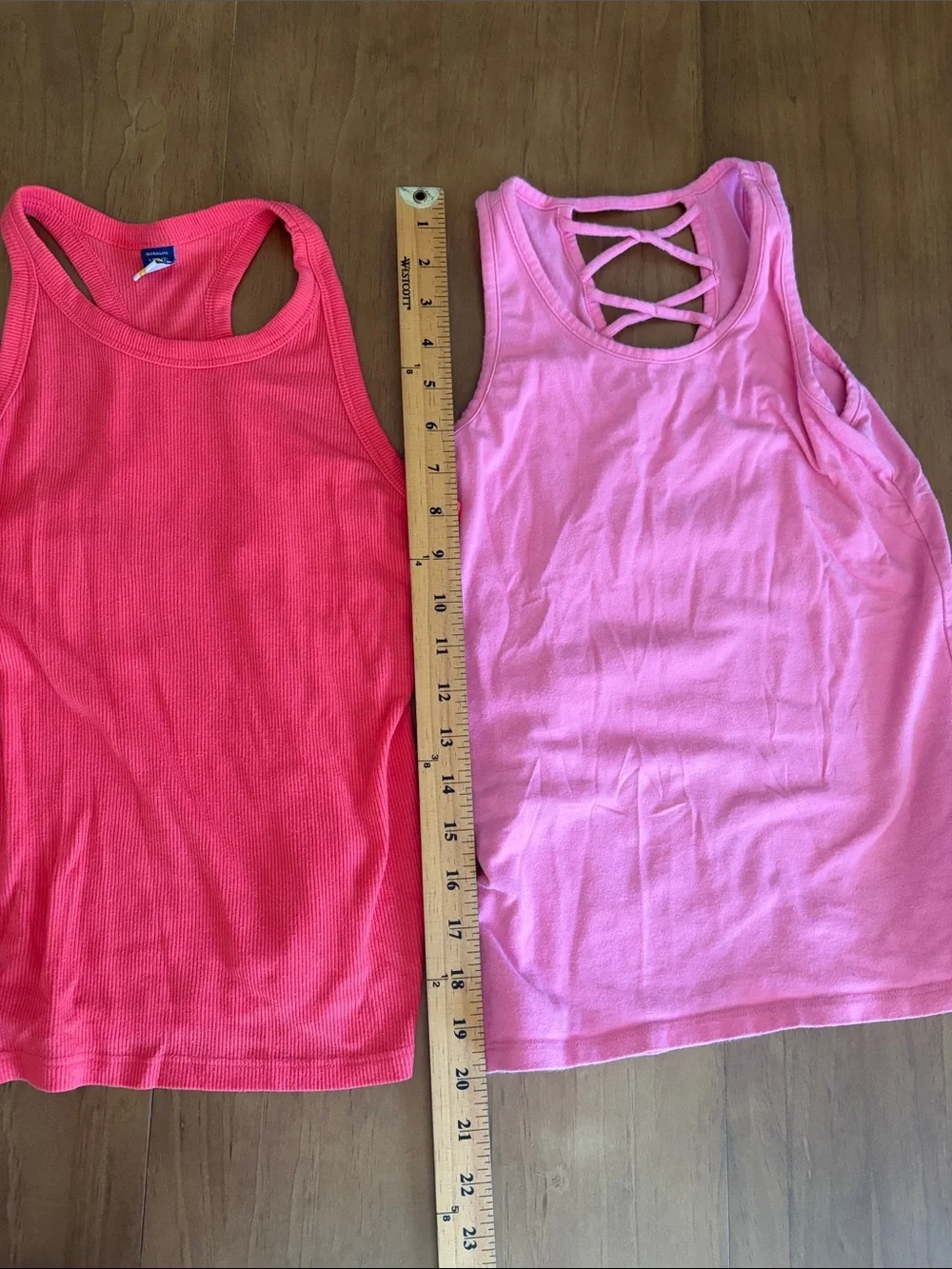 Lot of 4 Assorted Girls Large Shirts.